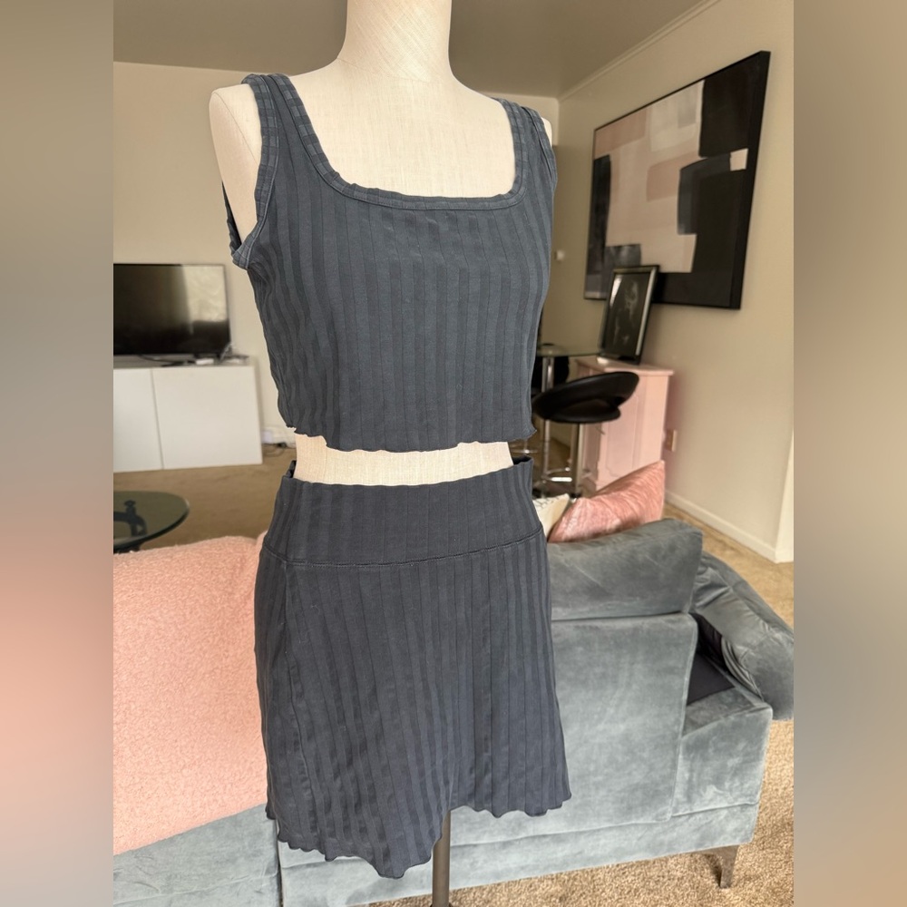 Aerie two piece skirt set